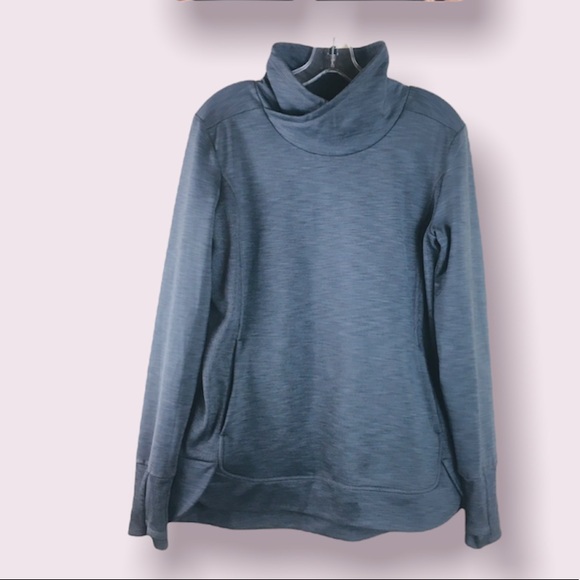 Athleta Track Pullover Sweat Shirt - Picture 4 of 5